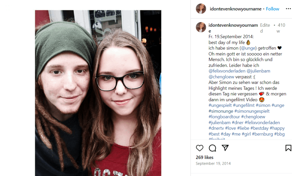 Simon Unge Ex Freundin