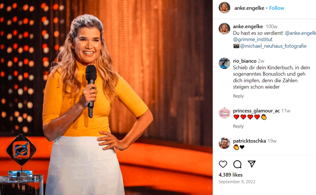 Anke Engelke Vermögen
