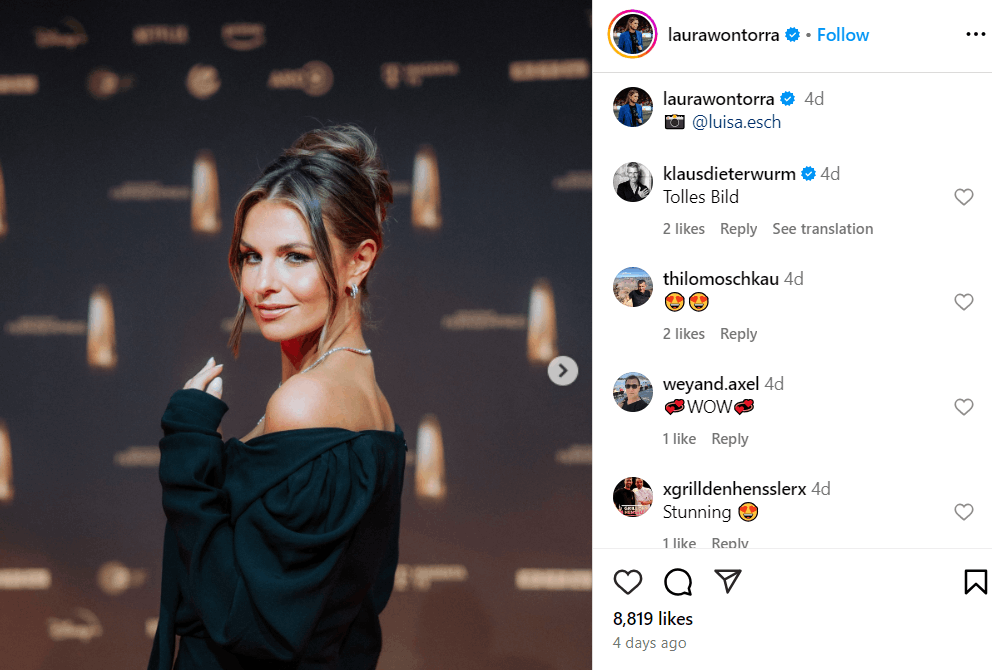 Vermögen Laura Wontorra