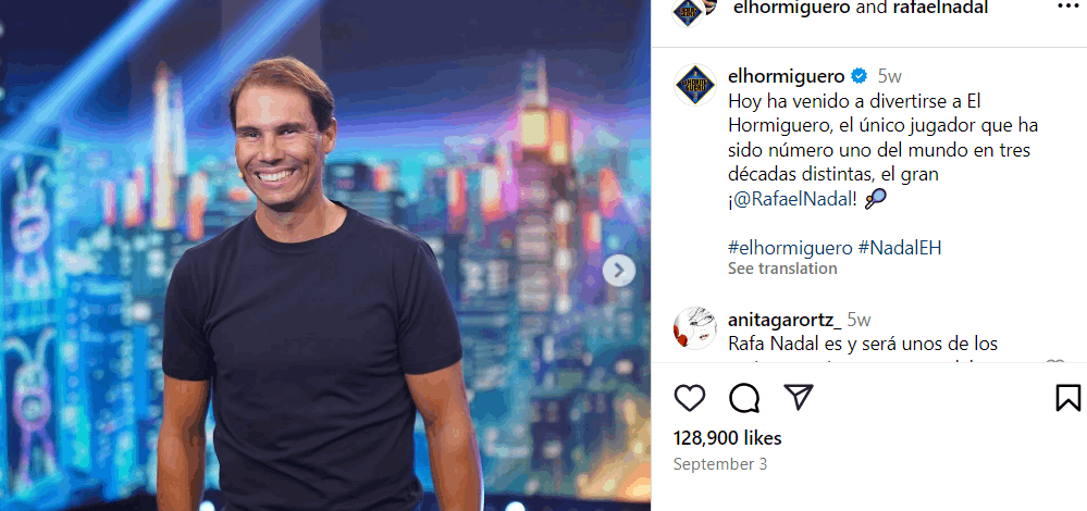 Rafael Nadal Vermögen