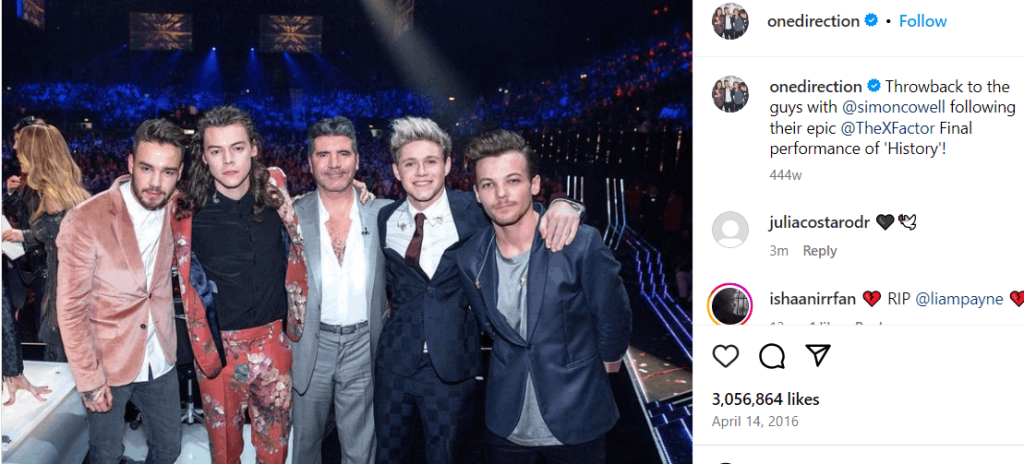 One direction vermögen