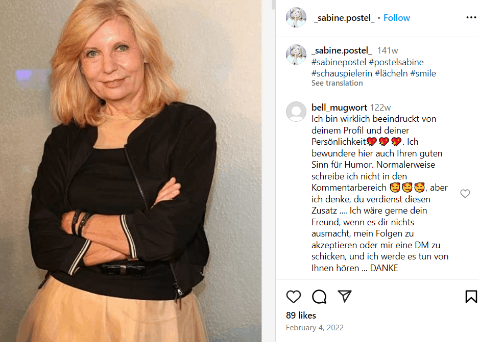 Sabine Postel Alter